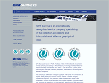 Tablet Screenshot of gpxsurveys.com.au